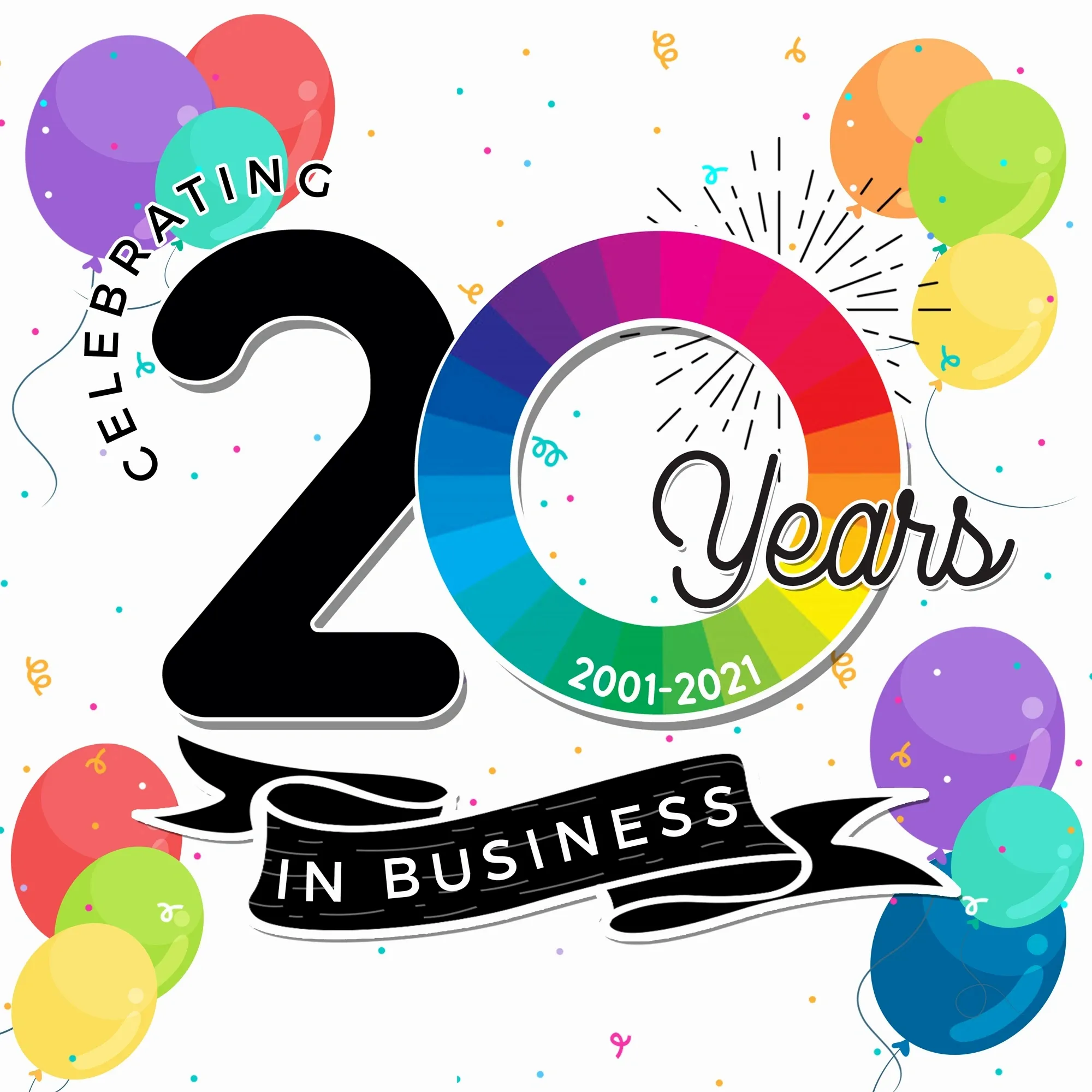 Celebrating 20 Years in business